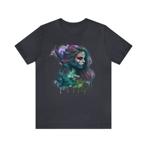 Beauty of the Deep - Short Sleeve Tee Heather Navy